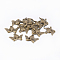 Tibetan Style Alloy Pendants, Lead Free, Nickel Free and Cadmium Free, Antique Bronze, Angel, 20x15x3mm, Hole: 2mm, about 915pcs/1000g