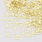 Brass Cabochons, Nail Art Decoration Accessories, Cherry, Golden, 4x5.5x0.1mm, about 10000pcs/bag
