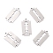 Non-Tarnish 201 Stainless Steel Pendants, Razor Blade Shape, Stainless Steel Color, 26.5x14x1mm, Hole: 1.6mm