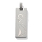 304 Stainless Steel Pendants, Rectangle with Virgin Mary Charm, Stainless Steel Color, 33x12.5x2mm, Hole: 6x4mm