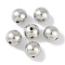CCB Plastic Round Beads, Platinum, 11.5mm, Hole: 2mm