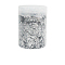 Foil Chip Flake, for Resin Craft, Nail Art, Painting, Gilding Decoration Accessories, Silver, Bottle Size: 8x5.5cm