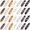 NBEADS 70Pcs 7 Colors Acrylic Buttons, Column Double Hole Buttons Acrylic Toggle Buttons Two Holes Buttons Sewing Buttons for DIY Clothing Sewing Accessories, 3.9x1.1x1cm