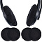 Cloth Dust Cover for Headphones, Black, 90x7.5mm