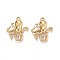 304 Stainless Steel Squid Pendants, Ion Plating(IP), Real 18K Gold Plated, 21.5x18x3mm, Hole: 1.6mm