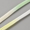 Polyester Cloth Yarn, For Hand Knitting Thick Thread, Crochet Cloth Yarn, Light Green, 9mm, about 32.81 Yards(30m)/Roll