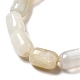 Natürlichen weißen Mondstein Perlen Stränge G-G980-17-4