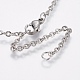 304 Stainless Steel Pendant Necklaces NJEW-P216-04A-3