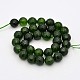 Dyed Natural White Jade Round Bead Strands G-J276-46-12mm-2