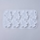 Moldes para hornear pasteles de silicona de árbol de navidad X-DIY-I034-04-3