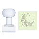 Sello de jabón de luna ph pandahall DIY-WH0350-023-1