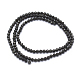 Natural Obsidian Beads Strand X-G-E411-33-4mm-2
