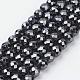 Non-Magnetic Synthetic Hematite Beads Strands HEMA-10D-1-3