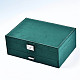 Коробка-органайзер для ювелирных изделий из замши CBOX-S021-007-1