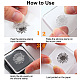 PH PandaHall Sunflower Bouquet Clear Stamp DIY-WH0618-0029-3