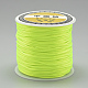 ナイロン糸  ラットテールサテンコード  緑黄  1mm程度  約76.55ヤード（70m）/ロール NWIR-Q010A-F228-2