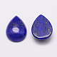 Cabochons de lapis lazuli naturel en forme de larme teints X-G-K026-02-2