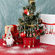 Adornos colgantes de esmalte de aleación de tema navideño HJEW-AB00265-5