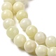 Chapelets de perles de jade naturel G-H298-A04-02-4