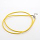 Leather Cord Necklace Making MAK-F002-03-1
