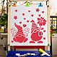 Modelli di stencil per pittura da disegno in plastica per animali domestici DIY-WH0244-056-5
