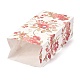 Rettangolo con sacchetti di carta a motivi floreali CARB-I002-B05-4