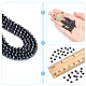 Nbeads 2Strands Non-magnetic Synthetic Hematite Beads Strands G-NB0005-01A-4