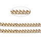 Golden Brass Enamel Curb Chain CHC-H103-07J-G-2
