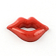 Lip Plastic Cabochons KY-R004-02-2