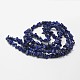 Chapelets de perles en lapis-lazuli naturel G-F328-29-2