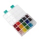 15 Colors Electroplate Glass Beads EGLA-JP0002-02B-8mm-3