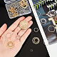 Unicraftale link & junp ring set for diy jewelry makingfinding kit STAS-UN0032-04-2