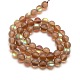 Synthetic Moonstone Beads Strands G-F142-12mm-04-2
