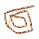 Chapelets de perles en jaspe avec images naturelles G-A201-A02-3