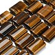 Природных тигровый глаз бисер нитей&nbsp;G-B178-N02-02-2