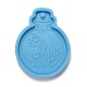 Flacon de parfum avec pendentif fleur moules en silicone DIY-M034-22-1