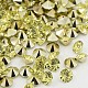 Grade AAA Pointed Back Resin Rhinestones CRES-R120-4.7mm-15-1