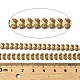 Латунные эмалевые листовые цепи CHC-F021-02G-10-2