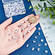 PH PandaHall 120pcs Round Cubic Zirconia Stones 8mm Cubic Ziconia Beads Clear Loose CZ Stones Sew On Cubic Ziconia Stones for Earring Bracelet Pendants Jewellery Making Costume Clothes DIY Craft Decor FIND-PH0007-11-3