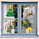 Mayjoydiy 3 Stück Weihnachtsthema-Schablonen DIY-MA0001-50A-6