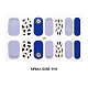 Pegatinas de uñas de cubierta completa de arte de uñas MRMJ-S058-918-2
