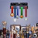 Fashion Iron Medal Hanger Holder Display Wall Rack ODIS-WH0021-005-7