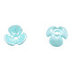 Tapas de abalorios de perlas de imitación de resina RESI-N036-01A-02-2