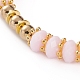 Rainbow Polymer Clay Heishi Beads Stretch Bracelets BJEW-JB05865-05-3