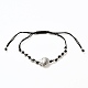 Einstellbare Nylonfaden geflochtene Perlen Armbänder Sets BJEW-JB05590-2
