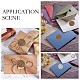 Self-Adhesive Kraft Paper Gift Tag Stickers DIY-G013-A01-6