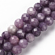 Brins de perles de sugilite naturelles G-S362-129E-1