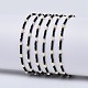 Nylon ajustable pulseras de abalorios trenzado del cordón X-BJEW-P256-A01-1