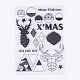 シリコーン切手  DIYスクラップブッキング用  装飾的なフォトアルバム  カード作り  クリスマステーマ  透明  7~72x14~62mm DIY-L010-Y43-1