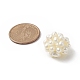 Perle coltivate d'acqua dolce perla naturale PEAR-JF00002-3